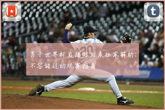 男子世界杯直播时刻表独家解析：不容错过的观赛指南